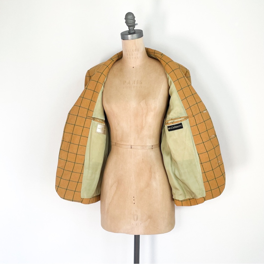 Vintage Saks Fifth Avenue 100% Cashmere Jacket size L